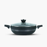 Klassic Induction Base Wok - Versatile Non-Stick deep Wok Cookware for Flawless Stir-Frying | Heat-Resistant Handle | Easy to Clean - Klassic Kitchenware UK