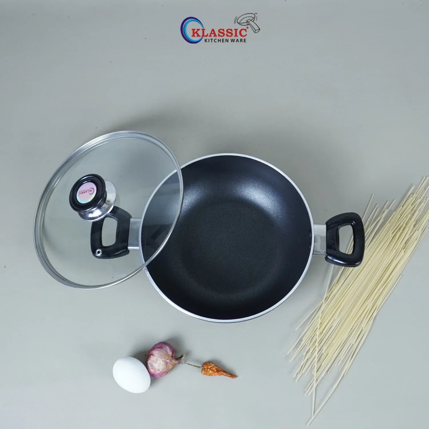 Klassic Pride 5 Pcs Non Stick Pots and Pans Cookware Set - Suiable for All Stoves | Dishwasher Safe - Klassic Kitchenware UK